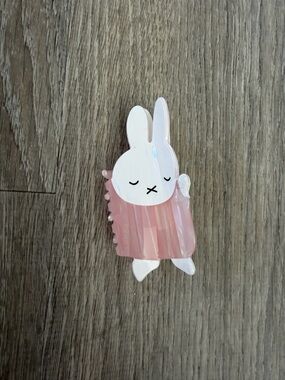 miffy Pink Bunny Hair Clip